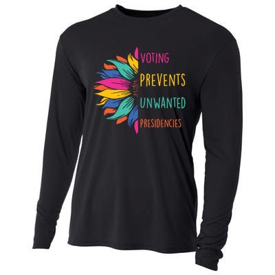 Voting Prevents Unwanted Presidencies Cooling Performance Long Sleeve Crew