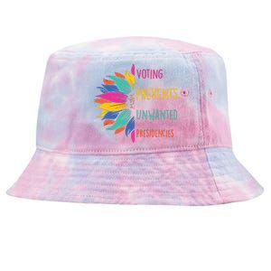 Voting Prevents Unwanted Presidencies Tie-Dyed Bucket Hat