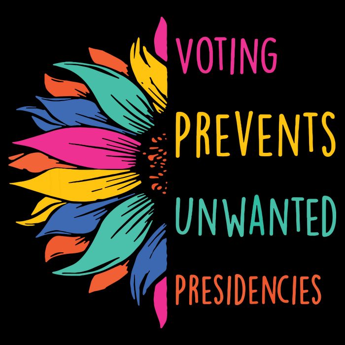 Voting Prevents Unwanted Presidencies 16oz Travel Tumbler