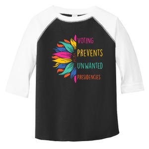 Voting Prevents Unwanted Presidencies Toddler Fine Jersey T-Shirt