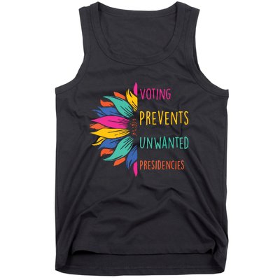 Voting Prevents Unwanted Presidencies Tank Top