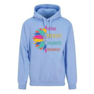 Voting Prevents Unwanted Presidencies Unisex Surf Hoodie