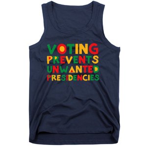 Voting Prevents Unwanted Presidencies Tank Top