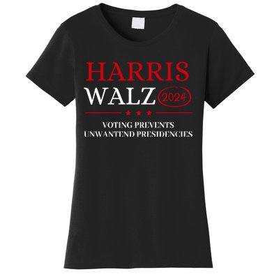 Voting Prevents Unwanted Presidencies Women's T-Shirt