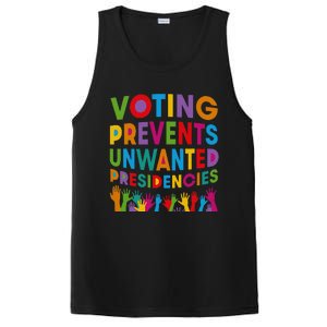 Voting Prevents Unwanted Presidencies PosiCharge Competitor Tank