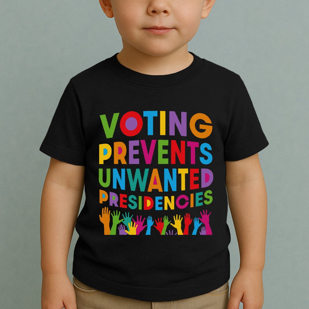 Voting Prevents Unwanted Presidencies Gift Toddler T-Shirt