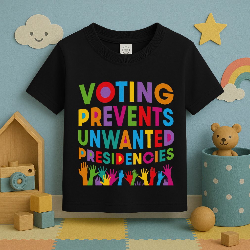 Voting Prevents Unwanted Presidencies Gift Toddler T-Shirt