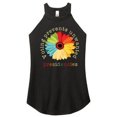 Voting Prevents Unwanted Presidencies Women’s Perfect Tri Rocker Tank