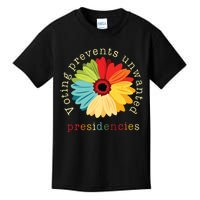 Voting Prevents Unwanted Presidencies Kids T-Shirt