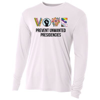 Vote Prevent Unwanted Presidencies Cooling Performance Long Sleeve Crew