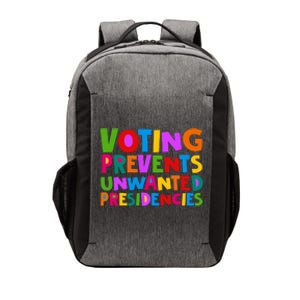 Voting Prevents Unwanted Presidencies Vector Backpack