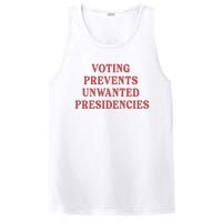 Voting Prevents Unwanted Presidencies PosiCharge Competitor Tank