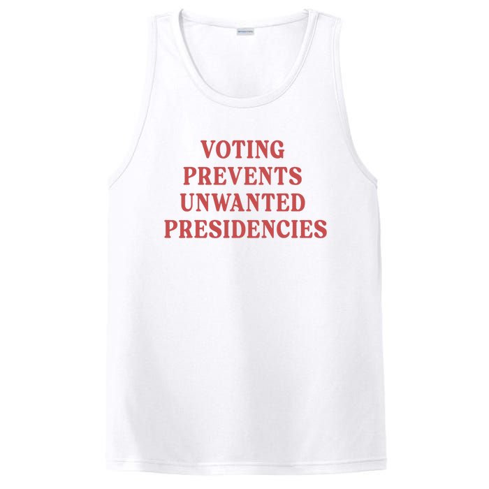 Voting Prevents Unwanted Presidencies PosiCharge Competitor Tank