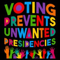 Voting Prevents Unwanted Presidencies Daily Commute Backpack