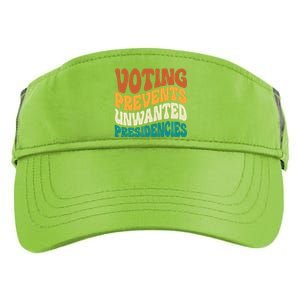 Voting Prevents Unwanted Presidencies Adult Drive Performance Visor