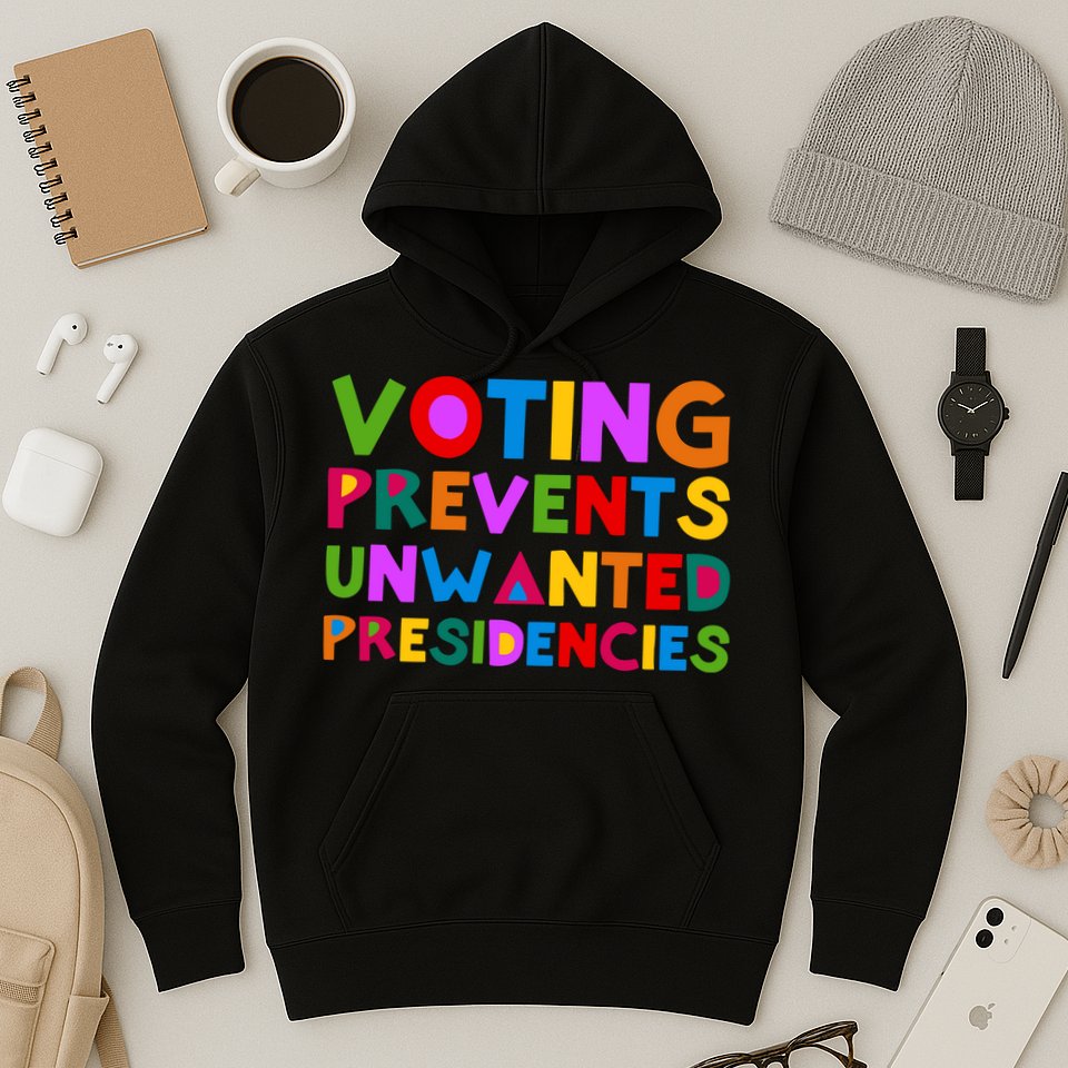 Voting Prevents Unwanted Presidencies Hoodie