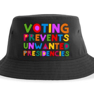 Voting Prevents Unwanted Presidencies Sustainable Bucket Hat