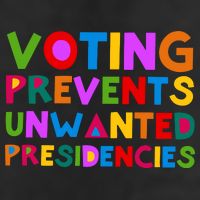 Voting Prevents Unwanted Presidencies 15oz Campfire Ceramic Mug