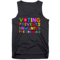 Voting Prevents Unwanted Presidencies Tank Top