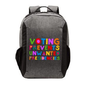 Voting Prevents Unwanted Presidencies Vector Backpack