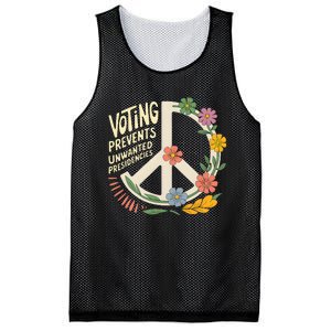 Voting Prevents Unwanted Presidencies Gift Election Day 2024 Mesh Reversible Basketball Jersey Tank