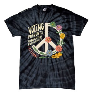 Voting Prevents Unwanted Presidencies Gift Election Day 2024 Tie-Dye T-Shirt