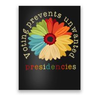 Voting Prevents Unwanted Presidencies Poster