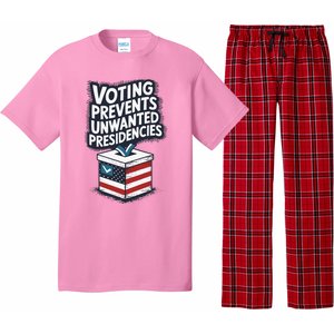 Voting Prevents Unwanted Presidencies Pajama Set