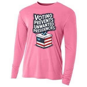 Voting Prevents Unwanted Presidencies Cooling Performance Long Sleeve Crew