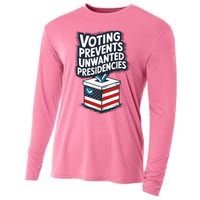 Voting Prevents Unwanted Presidencies Cooling Performance Long Sleeve Crew