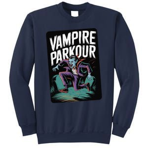 Vampire Parkour Urban Style Flow Athlete Halloween Sweatshirt