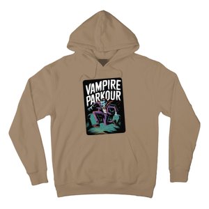 Vampire Parkour Urban Style Flow Athlete Halloween Hoodie