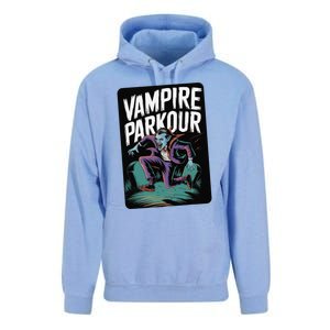 Vampire Parkour Urban Style Flow Athlete Halloween Unisex Surf Hoodie