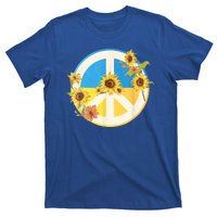 Vintage Peace Ukraine Sunflower T-Shirt