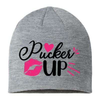 Valentine Pucker Up Sustainable Beanie