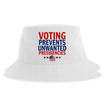 Voting Prevents Unwanted Presidencies Sustainable Bucket Hat