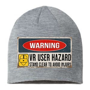 Vr Player Virtual Reality User Hazard Gamer Sustainable Beanie