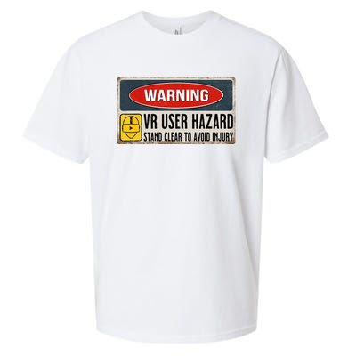 Vr Player Virtual Reality User Hazard Gamer Sueded Cloud Jersey T-Shirt