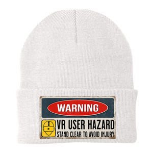 Vr Player Virtual Reality User Hazard Gamer Knit Cap Winter Beanie