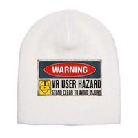 Vr Player Virtual Reality User Hazard Gamer Short Acrylic Beanie