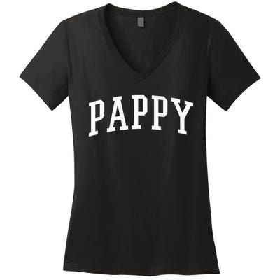 Varsity Pappy Women's V-Neck T-Shirt