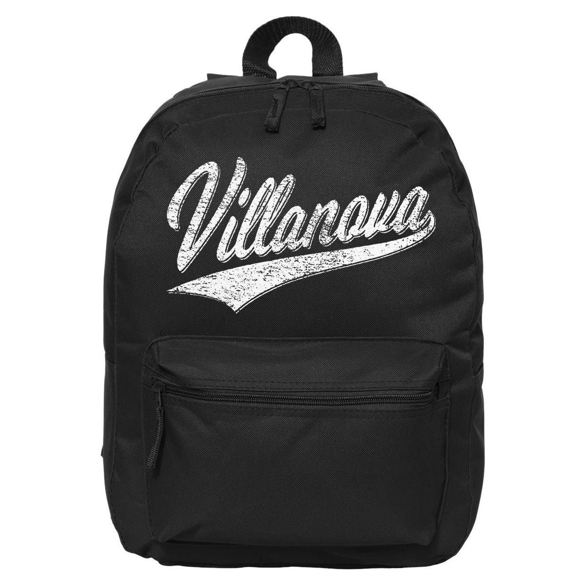VILLANOVA PENNSYLVANIA VARSITY SCRIPT JERSEY STYLE 16 in Basic Backpack