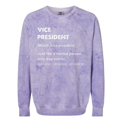 Vice President Colorblast Crewneck Sweatshirt