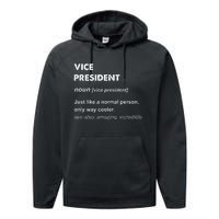 Vice President Performance Fleece Hoodie