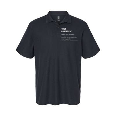 Vice President Softstyle Adult Sport Polo