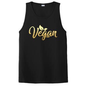 Vegan Power Vegetarian Be Veggie Vegan Gift PosiCharge Competitor Tank