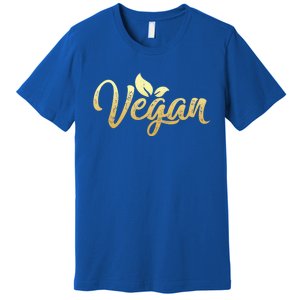 Vegan Power Vegetarian Be Veggie Vegan Gift Premium T-Shirt