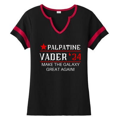 Vote Palpatine Vader In 2024 Ladies Halftime Notch Neck Tee