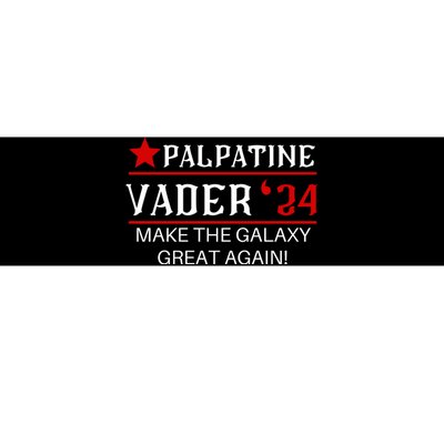 Vote Palpatine Vader In 2024 Bumper Sticker