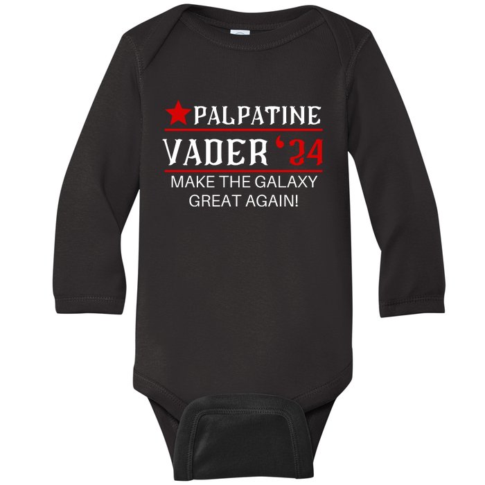 Vote Palpatine Vader In 2024 Baby Long Sleeve Bodysuit